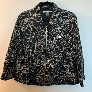 Peter Nygard black jacket